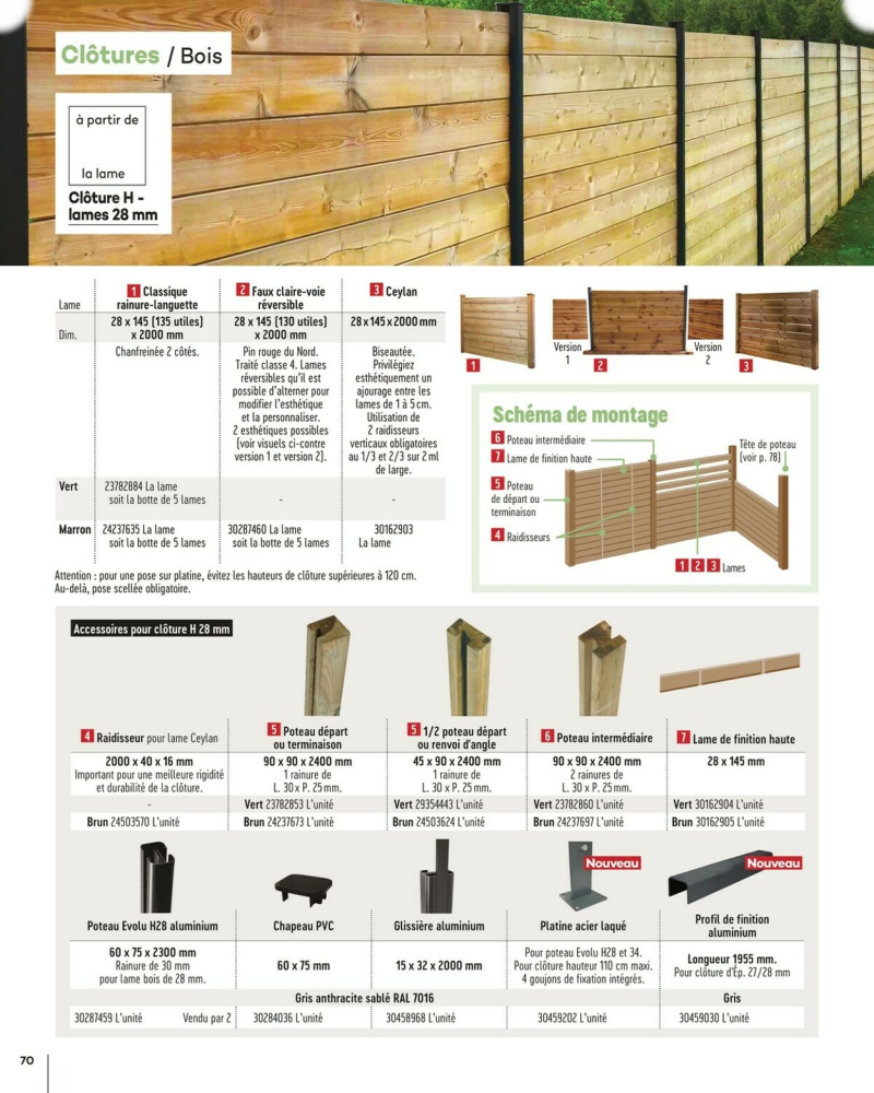 Gedimat catalogue du 22/12 au 06/01/2026 – page 70