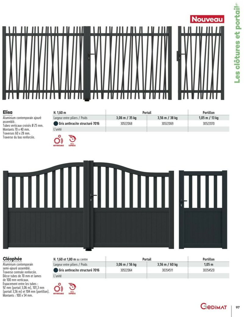 Gedimat catalogue du 22/12 au 06/01/2026 – page 97
