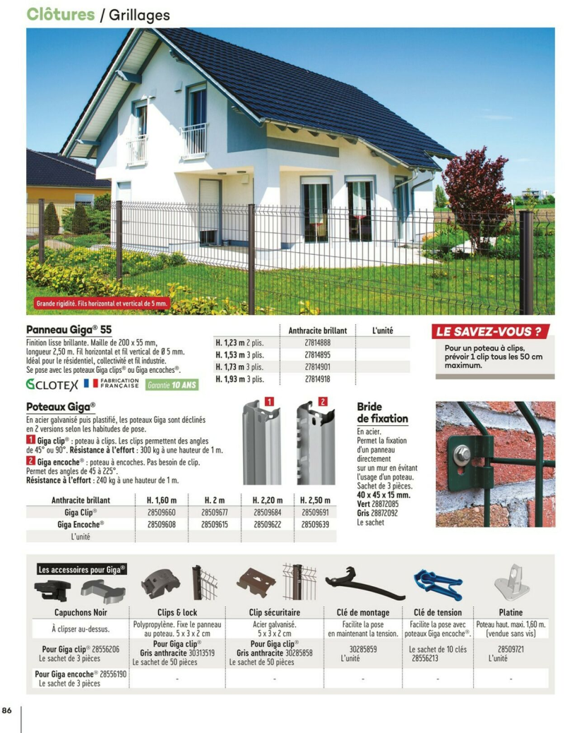 Gedimat catalogue du 22/12 au 06/01/2026 – page 86