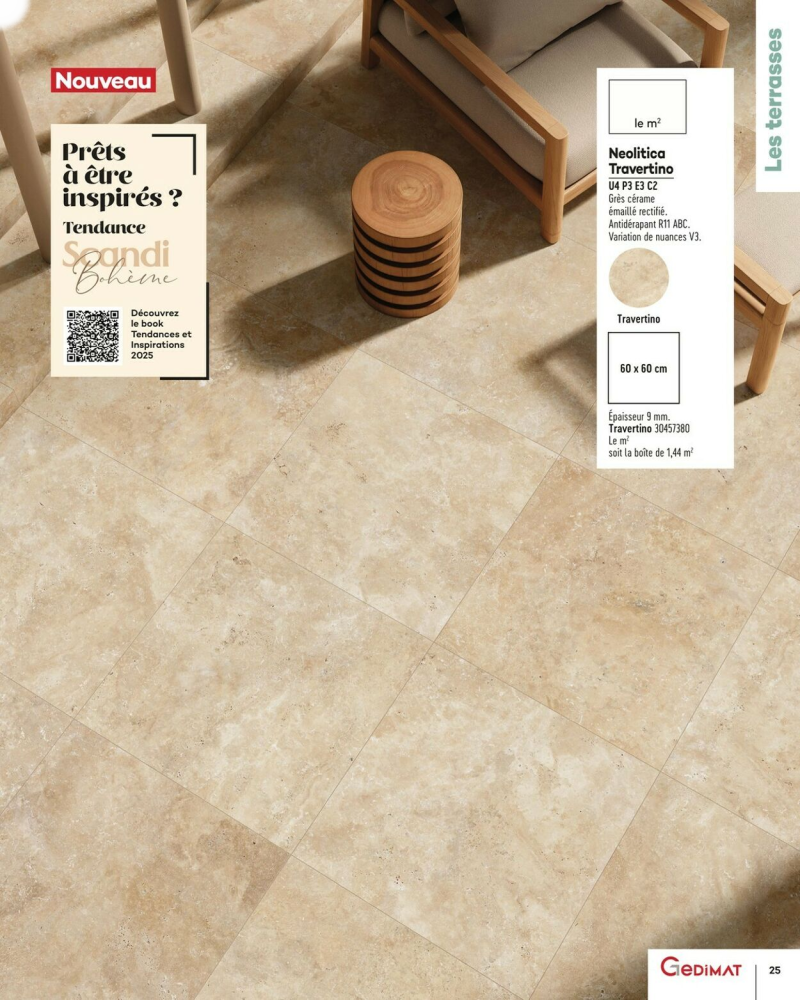 Gedimat catalogue du 22/12 au 06/01/2026 – page 25