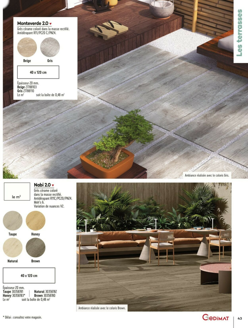 Gedimat catalogue du 22/12 au 06/01/2026 – page 43
