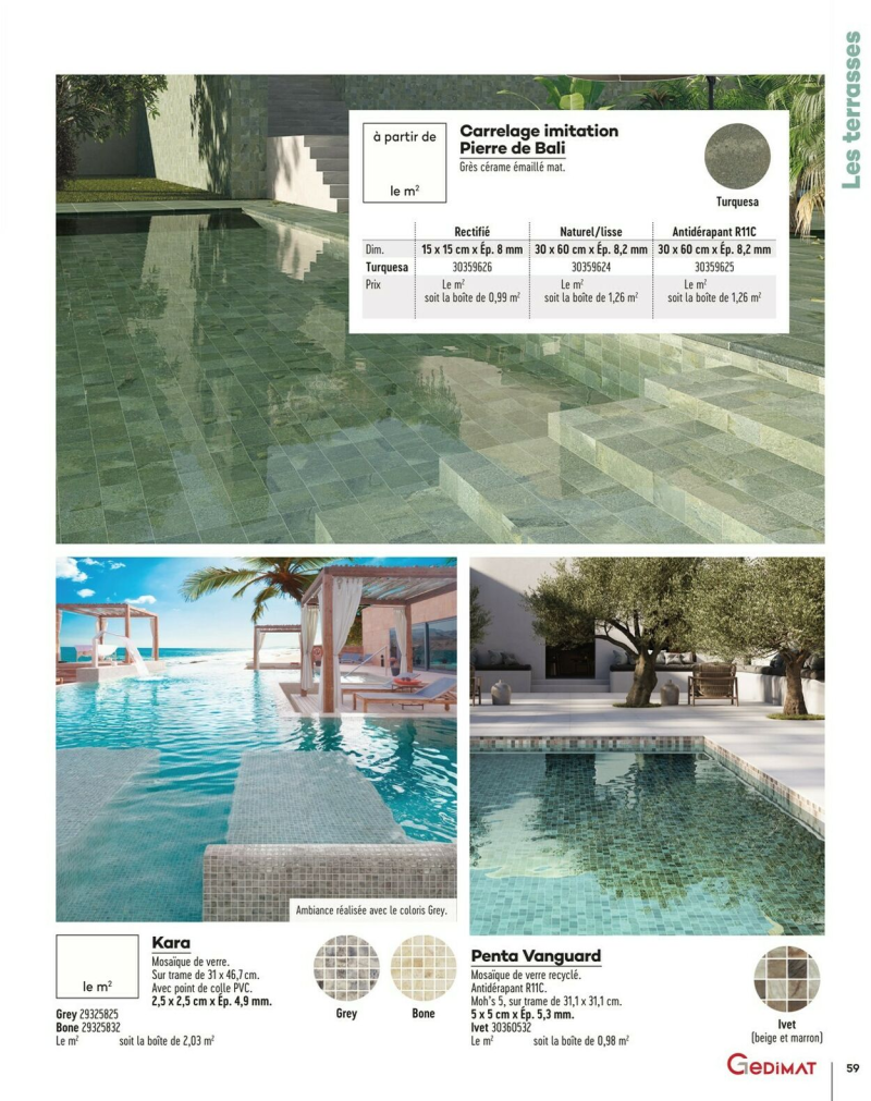 Gedimat catalogue du 22/12 au 06/01/2026 – page 59