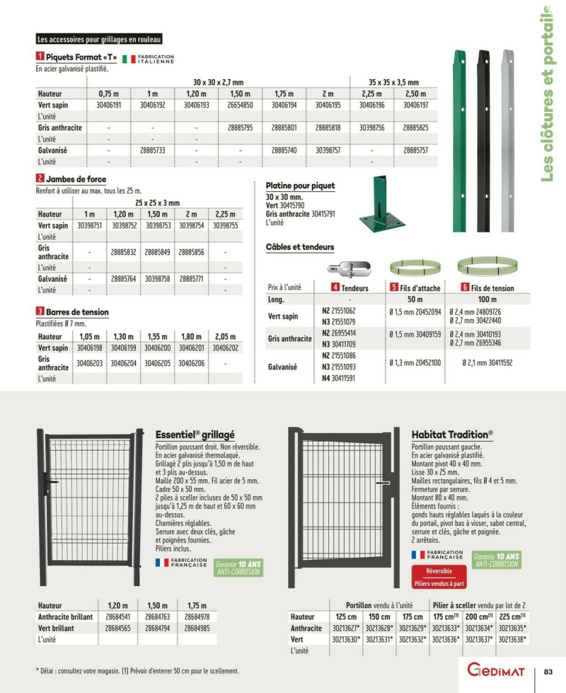 Gedimat catalogue du 22/12 au 06/01/2026 – page 83
