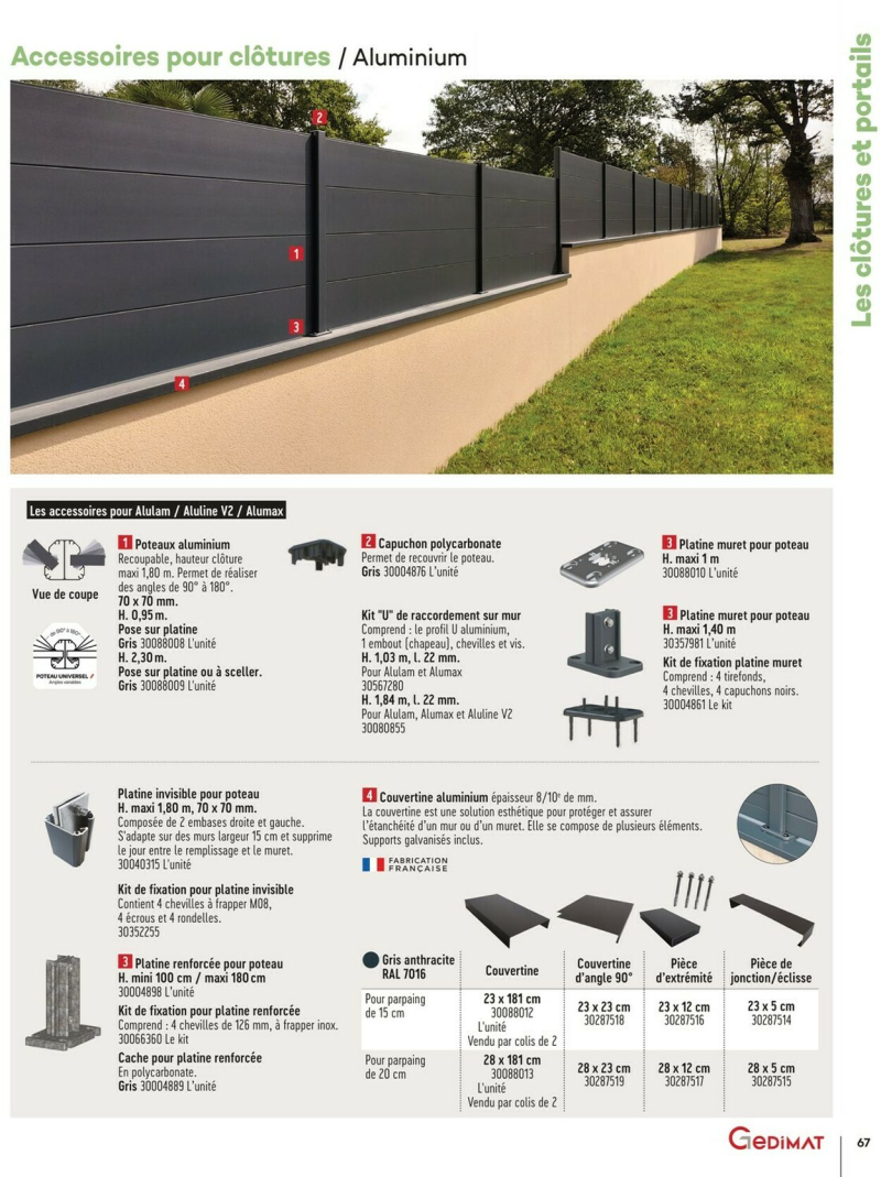 Gedimat catalogue du 22/12 au 06/01/2026 – page 67