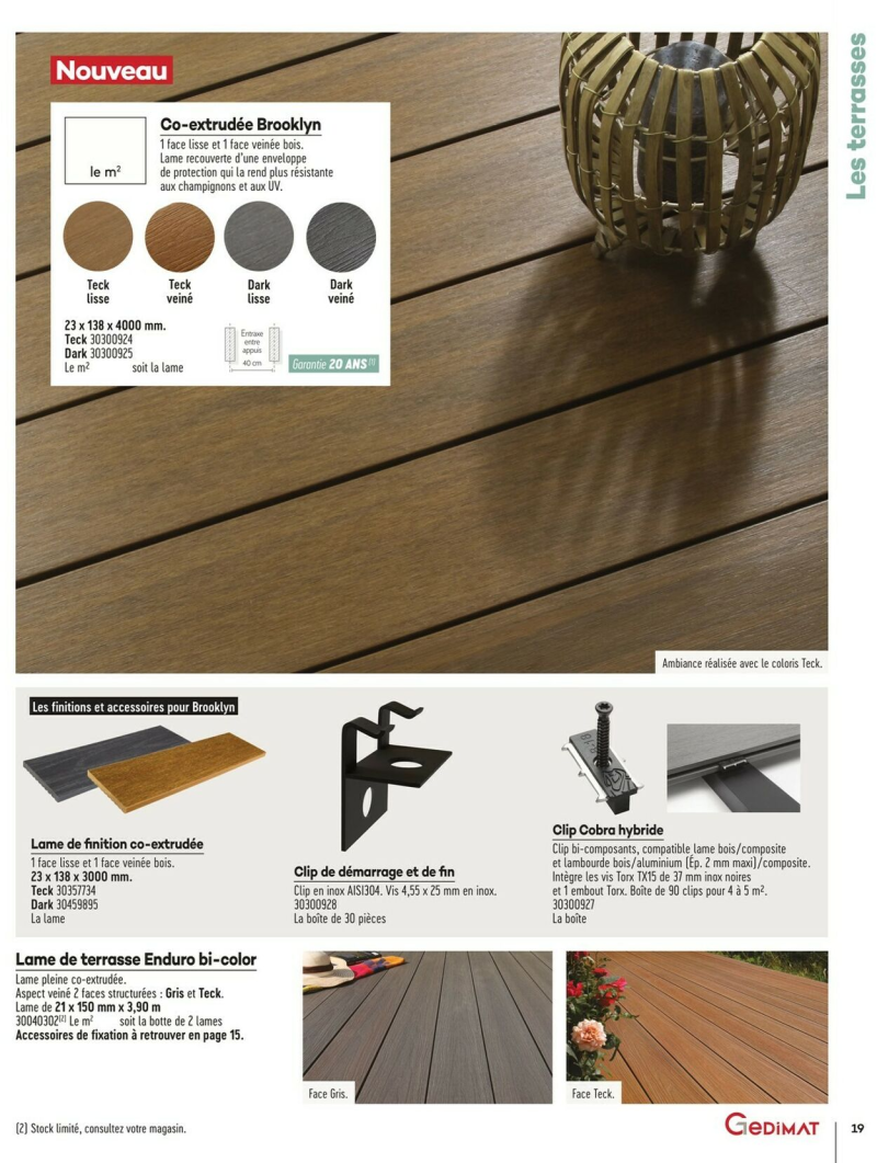 Gedimat catalogue du 22/12 au 06/01/2026 – page 19