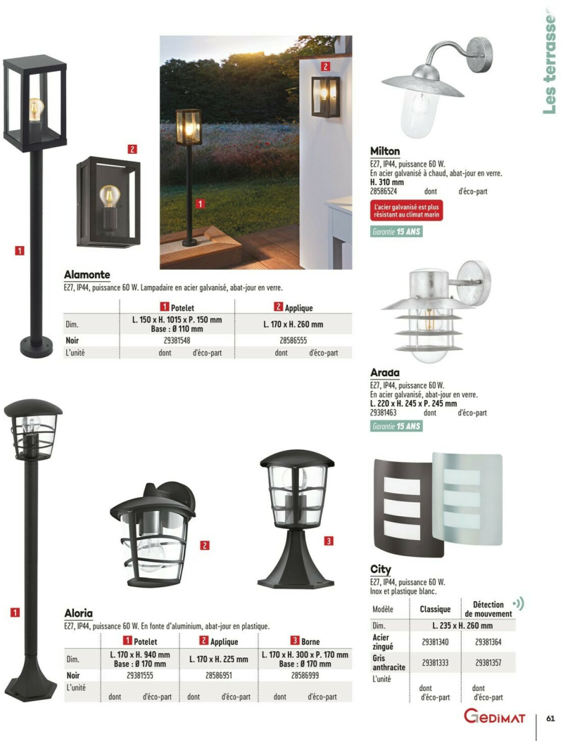 Gedimat catalogue du 22/12 au 06/01/2026 – page 61