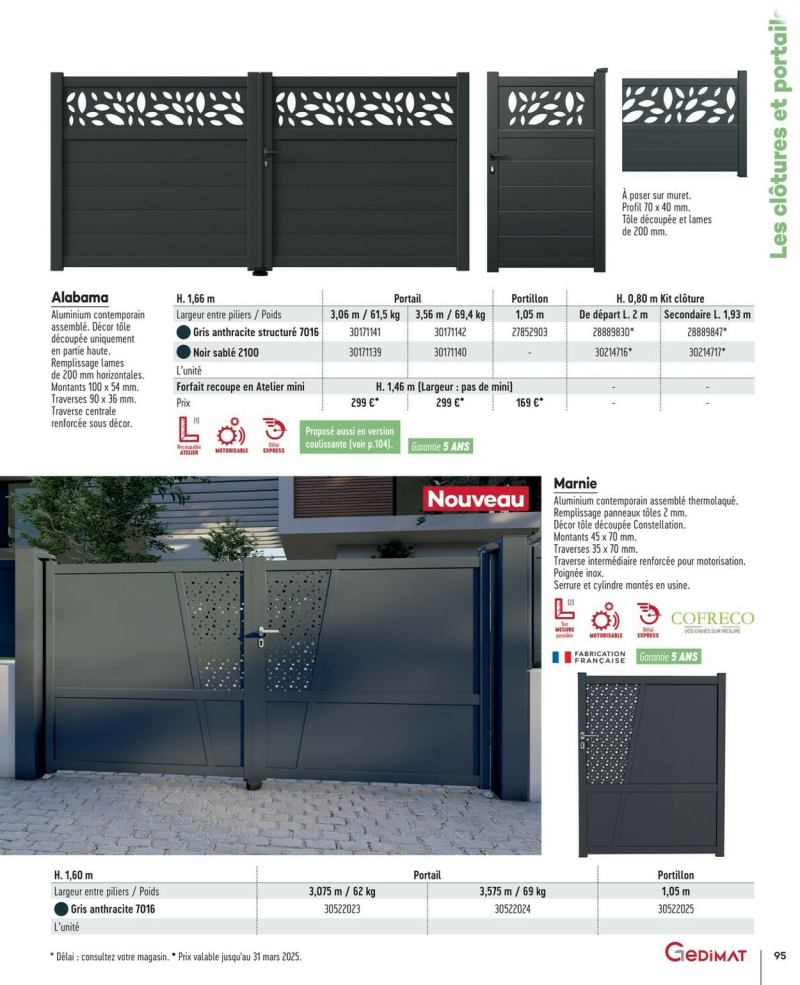 Gedimat catalogue du 22/12 au 06/01/2026 – page 95
