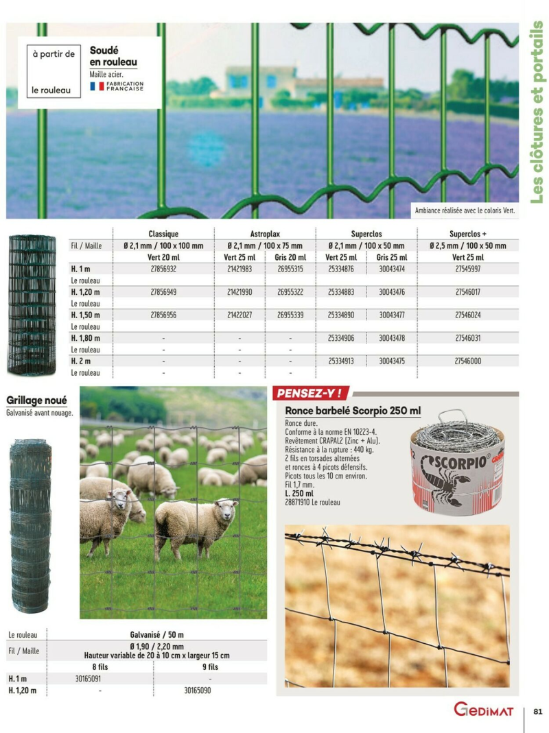 Gedimat catalogue du 22/12 au 06/01/2026 – page 81