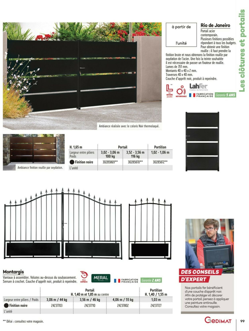 Gedimat catalogue du 22/12 au 06/01/2026 – page 99
