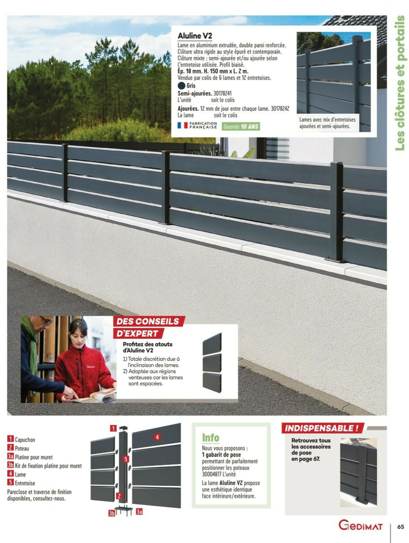 Gedimat catalogue du 22/12 au 06/01/2026 – page 65