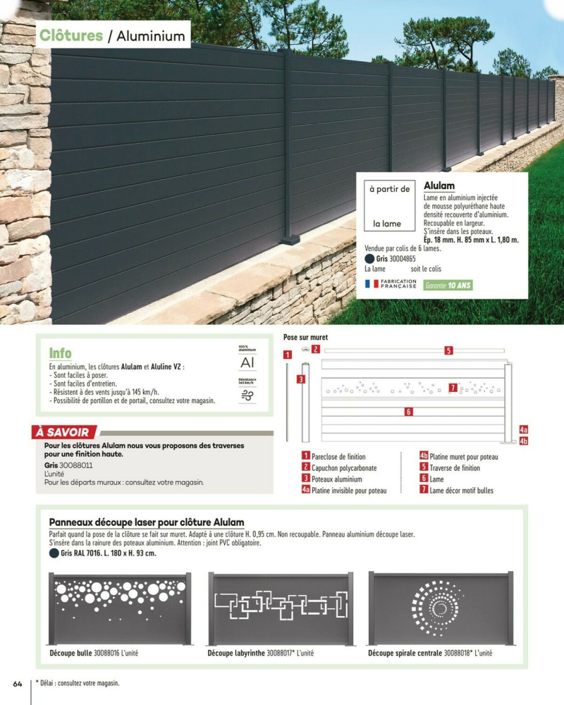 Gedimat catalogue du 22/12 au 06/01/2026 – page 64