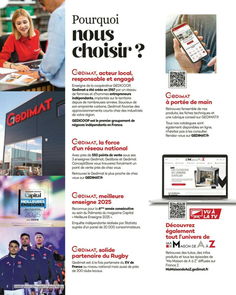 Gedimat catalogue du 22/12 au 06/01/2026 – page 2