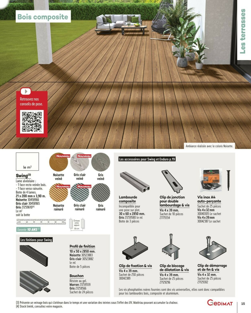 Gedimat catalogue du 22/12 au 06/01/2026 – page 15