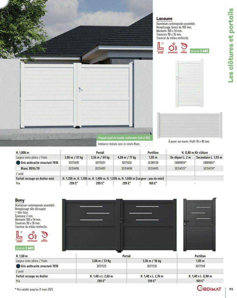 Gedimat catalogue du 22/12 au 06/01/2026 – page 93