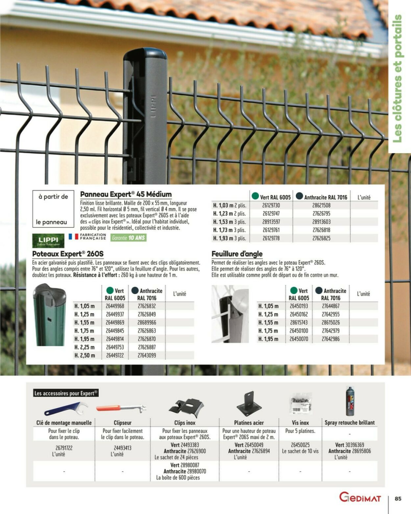 Gedimat catalogue du 22/12 au 06/01/2026 – page 85