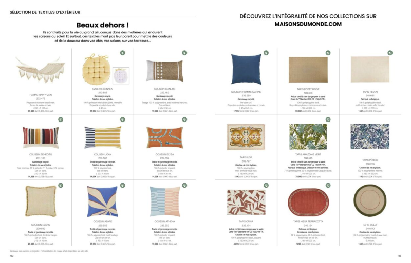 Maisons du Monde catalogue du 01/03 au 01/09/2024 – page 68