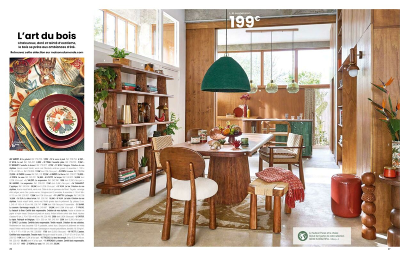 Maisons du Monde catalogue du 01/03 au 01/09/2024 – page 15