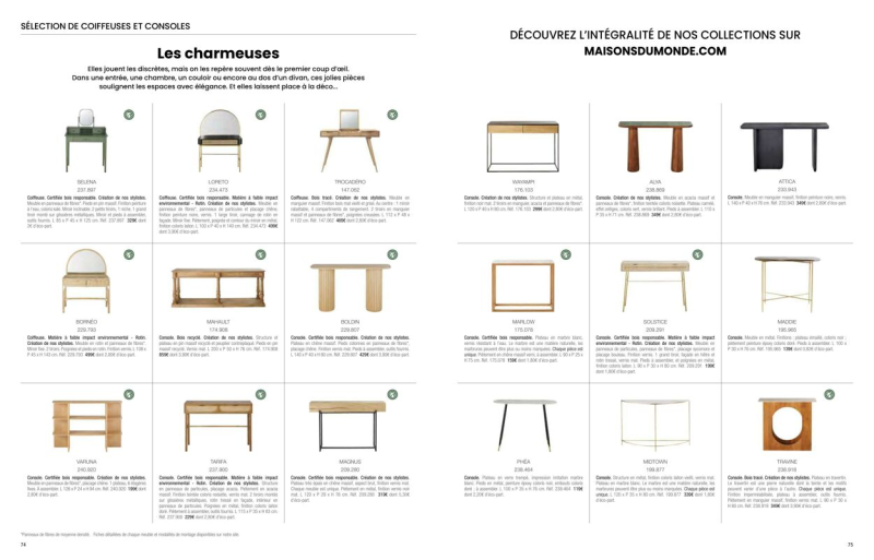 Maisons du Monde catalogue du 01/03 au 01/09/2024 – page 39