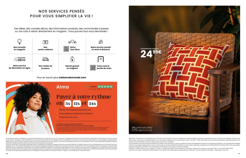 Maisons du Monde catalogue du 01/03 au 01/09/2024 – page 72