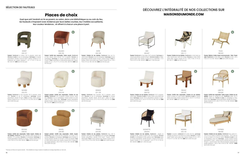 Maisons du Monde catalogue du 01/03 au 01/09/2024 – page 40