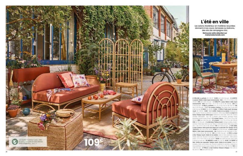 Maisons du Monde catalogue du 01/03 au 01/09/2024 – page 22