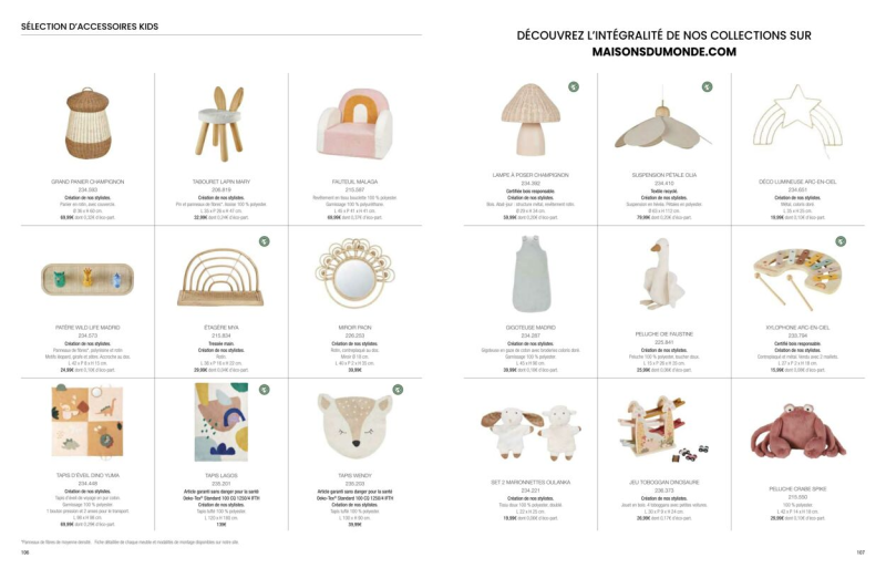 Maisons du Monde catalogue du 01/03 au 01/09/2024 – page 55