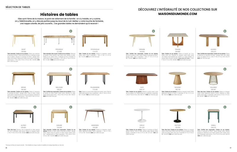 Maisons du Monde catalogue du 01/03 au 01/09/2024 – page 50