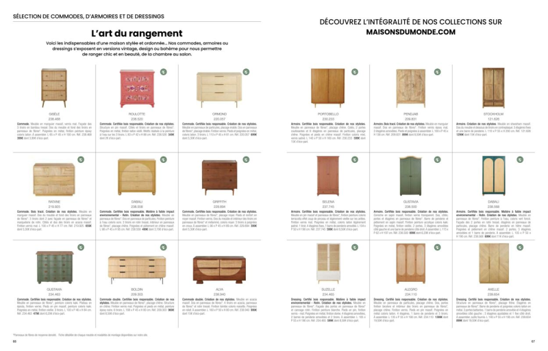Maisons du Monde catalogue du 01/03 au 01/09/2024 – page 35