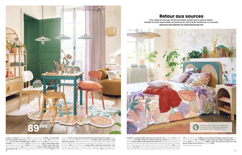 Maisons du Monde catalogue du 01/03 au 01/09/2024 – page 25