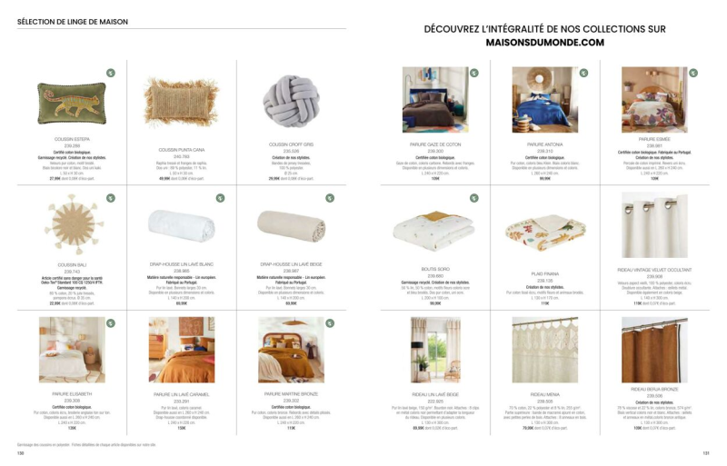 Maisons du Monde catalogue du 01/03 au 01/09/2024 – page 67