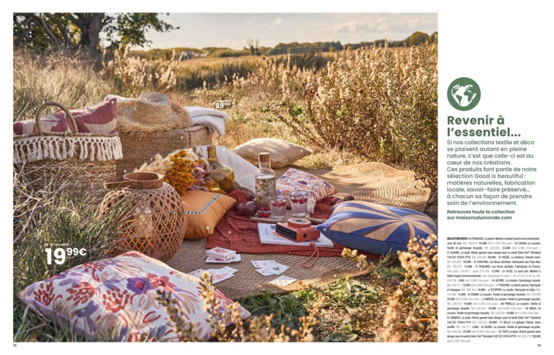 Maisons du Monde catalogue du 01/03 au 01/09/2024 – page 21