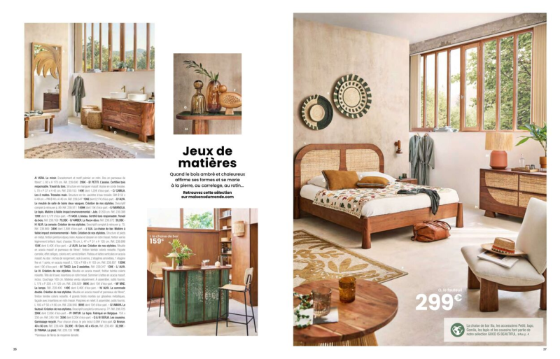 Maisons du Monde catalogue du 01/03 au 01/09/2024 – page 20