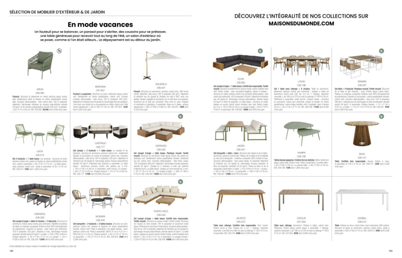 Maisons du Monde catalogue du 01/03 au 01/09/2024 – page 53
