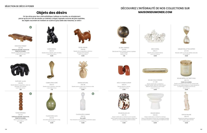 Maisons du Monde catalogue du 01/03 au 01/09/2024 – page 56