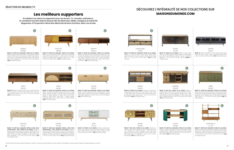 Maisons du Monde catalogue du 01/03 au 01/09/2024 – page 47