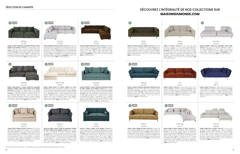 Maisons du Monde catalogue du 01/03 au 01/09/2024 – page 42