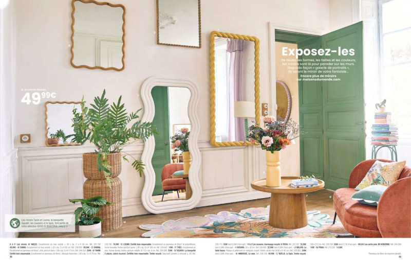 Maisons du Monde catalogue du 01/03 au 01/09/2024 – page 26