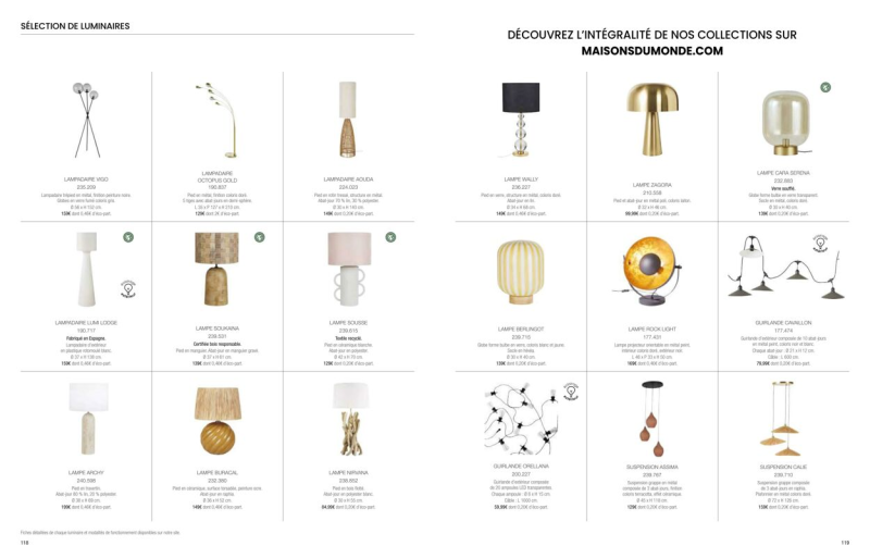 Maisons du Monde catalogue du 01/03 au 01/09/2024 – page 61
