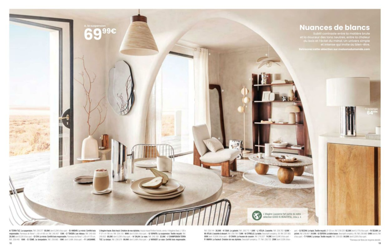 Maisons du Monde catalogue du 01/03 au 01/09/2024 – page 11