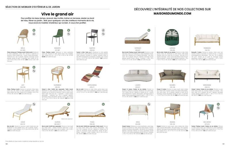 Maisons du Monde catalogue du 01/03 au 01/09/2024 – page 52
