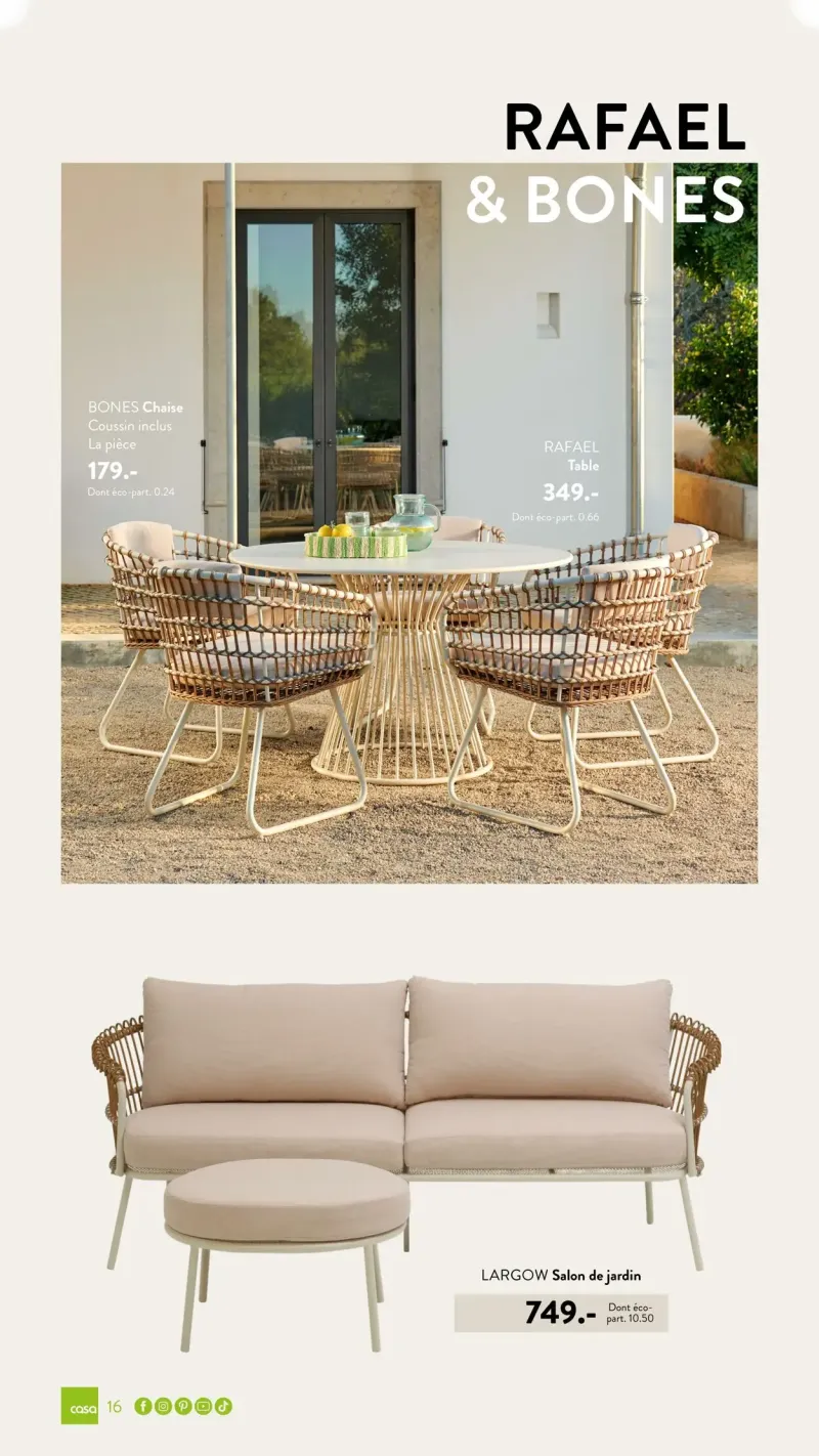 Casa catalogue du 03/03 au 18/03/2025 – page 16