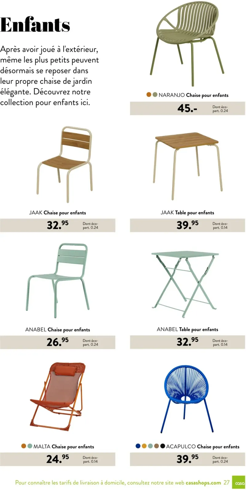 Casa catalogue du 03/03 au 18/03/2025 – page 27