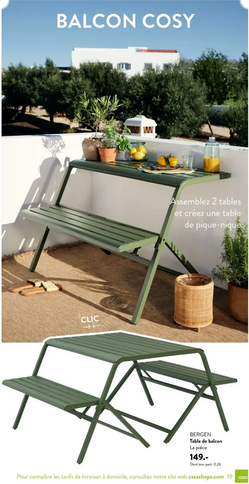 Casa catalogue du 03/03 au 18/03/2025 – page 19