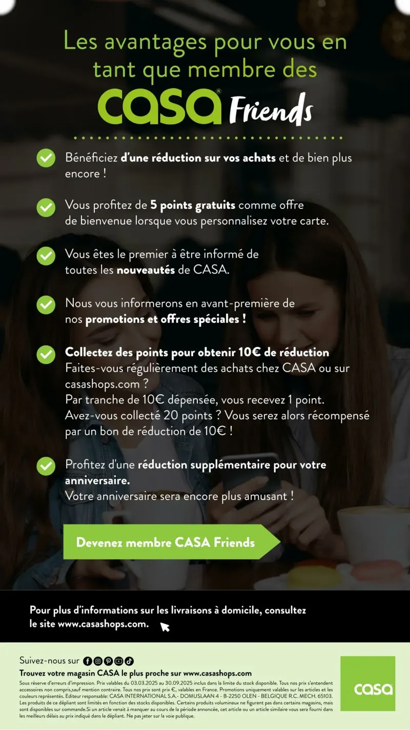 Casa catalogue du 03/03 au 18/03/2025 – page 40