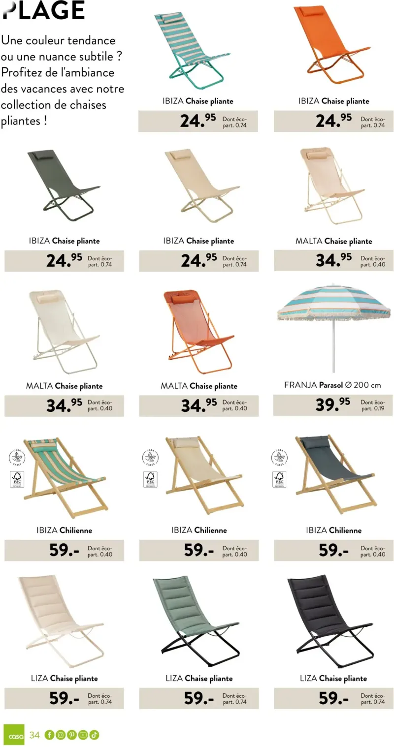 Casa catalogue du 03/03 au 18/03/2025 – page 34