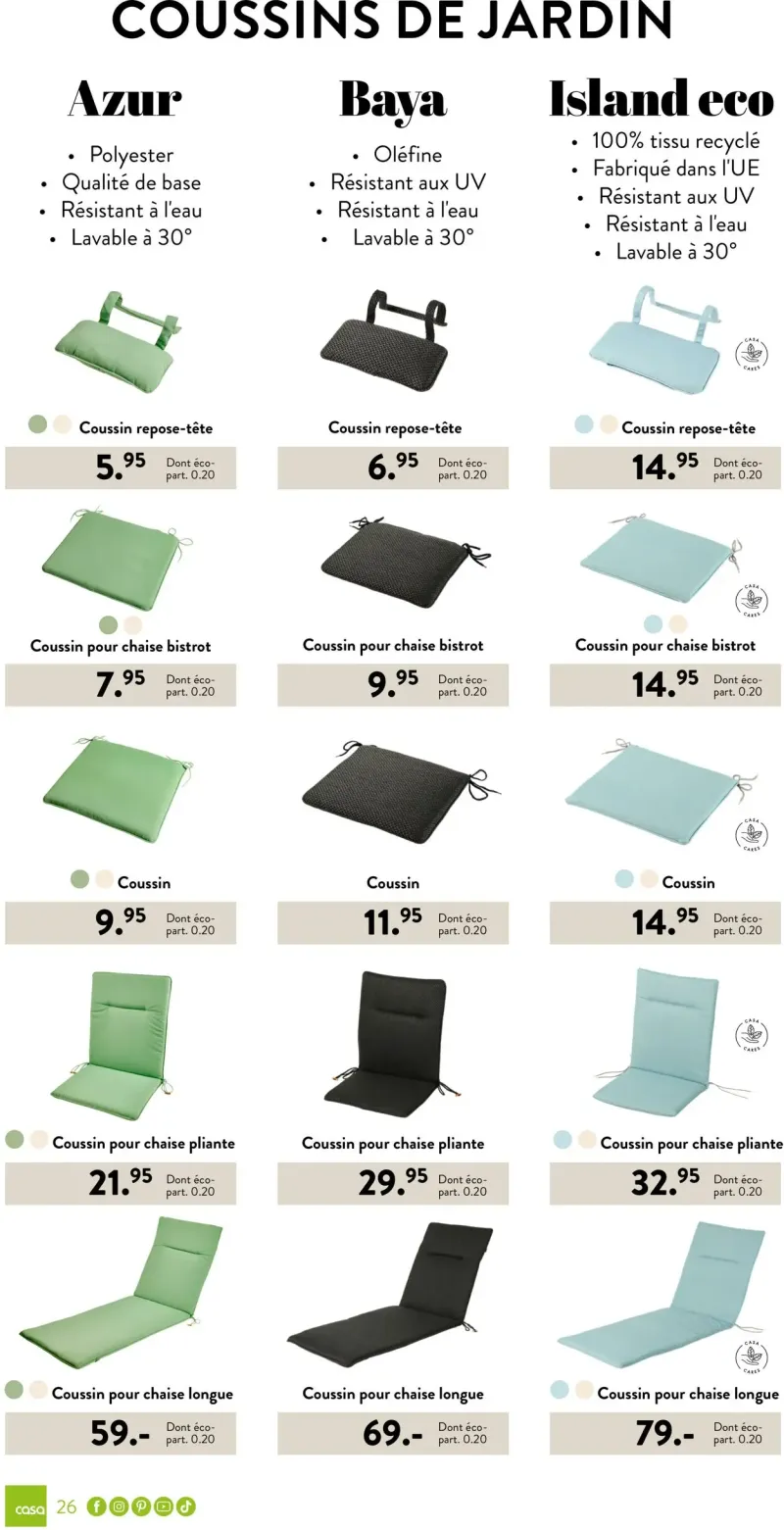 Casa catalogue du 03/03 au 18/03/2025 – page 26