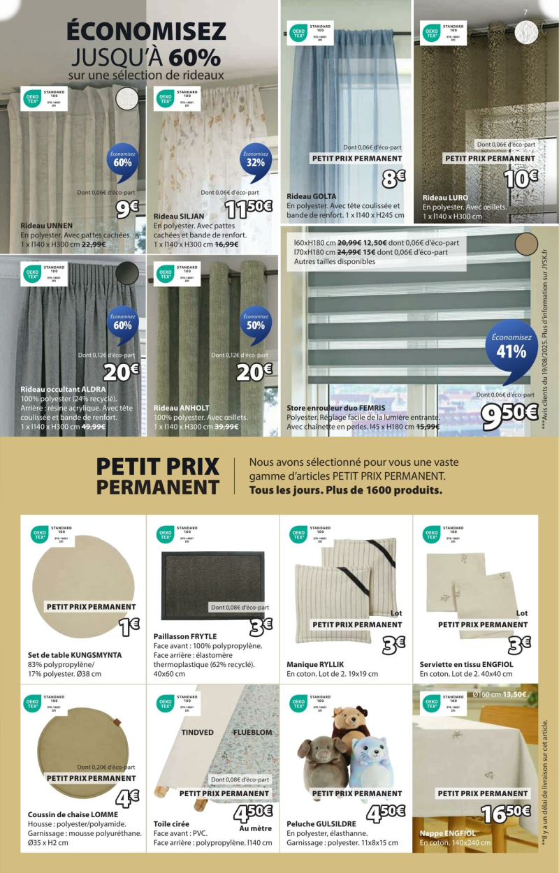 Jysk catalogue du 15/10 au 30/10/2025 – page 8