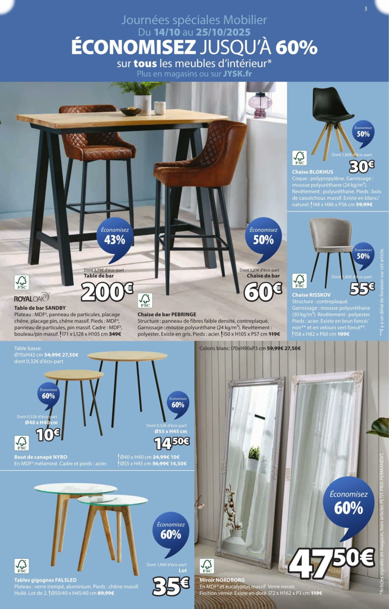 Jysk catalogue du 15/10 au 30/10/2025 – page 4