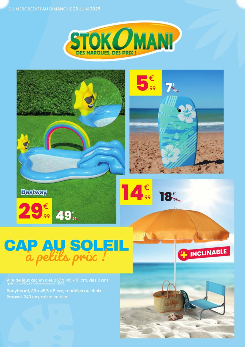 Stokomani catalogue du 18/06 au 03/07/2025 – page 1