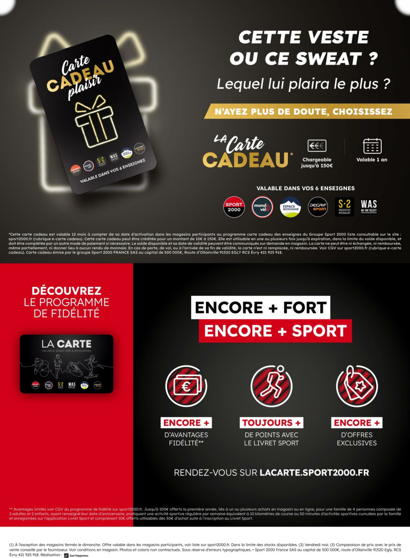 Sport 2000 catalogue du 06/11 au 24/11/2025 – page 4